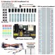 Electronic Components MB102 Breadboard PSU Set 2.1mm to PP3 Lead