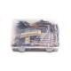 Electronics  Component Super Kit with Jumper Wires Color Led Resistors Register Card Buzzer