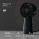 F 1 3-Speed Fan With Strong Wind Speed Magnetic Charging Large Capacity Long Battery Life blue