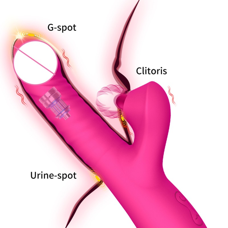 Female Powerful Vibrator Mini Wand Women Clitoris Stimulator USB Charging G Spot Vagina Massager Rose Red Female Powerful Vibrator Mini Wand Women Clitoris Stimulator USB Charging G Spot Vagina Massager Rose Red