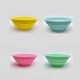 Foldable Drain Basket Colander Fruit Vegetable Washing Basket Strainer Collapsible Drainer Kitchen Tool Pink