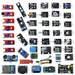 For Arduino 45 in 1 Sensors Modules Starter Kit Better Than 37in1 Sensor Kit 37 in 1 Sensor Kit UNO R3 MEGA2560 Boxed