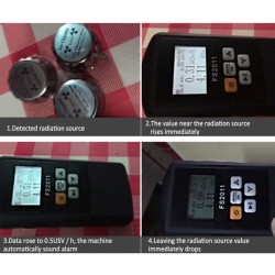 Fs2011 Nuclear Radiation Detection Instrument For Xy Ray Radiation Tester Radiation Detector