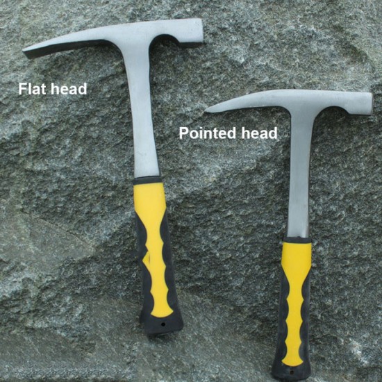 Geological Exploration Hammer Pointed Mineral Exploration Geology Hammer Hand Tool Pointed