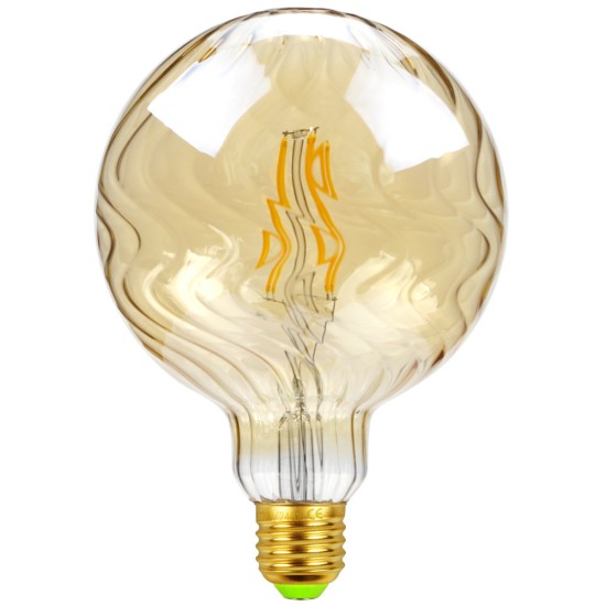 Glass G125 Edison Bulb E27 Retro Lamp for Hotel Cafe Decoration