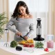 Hand-held Blender Multifunctional 6 Speed Settings Low Noise Powerful 1200w High Power Fruit Vegetable Mixer HB3305 UK plug