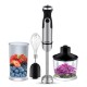 Hand-held Blender Multifunctional 6 Speed Settings Low Noise Powerful 1200w High Power Fruit Vegetable Mixer HB3305 UK plug