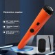 Handheld Metal Detector with Led Light Portable Ip66 Waterproof Dustproof Garden Detecting Tool Black