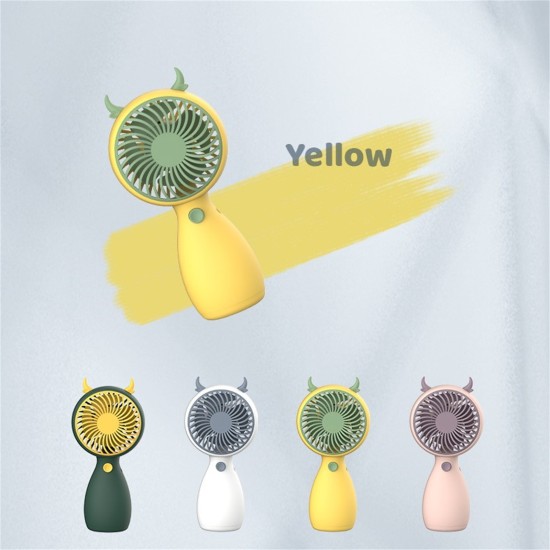 Handheld Mini Fan USB Rechargeable Portable Lanyard Desktop Fan for Outdoor Camping Travel Hiking