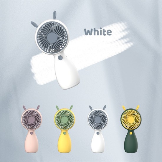 Handheld Mini Fan USB Rechargeable Portable Lanyard Desktop Fan for Outdoor Camping Travel Hiking