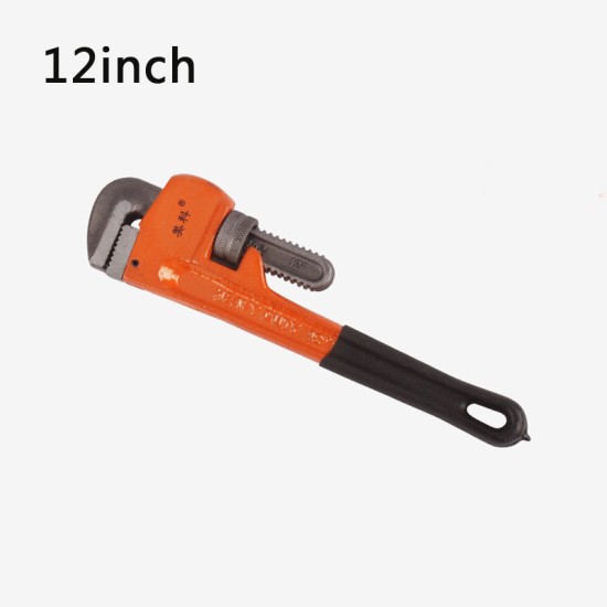 Heavy Duty Straight Pipe Wrench 8 inch Plumbing Wrenches Universal Adjustable Pipe Clamp Pliers