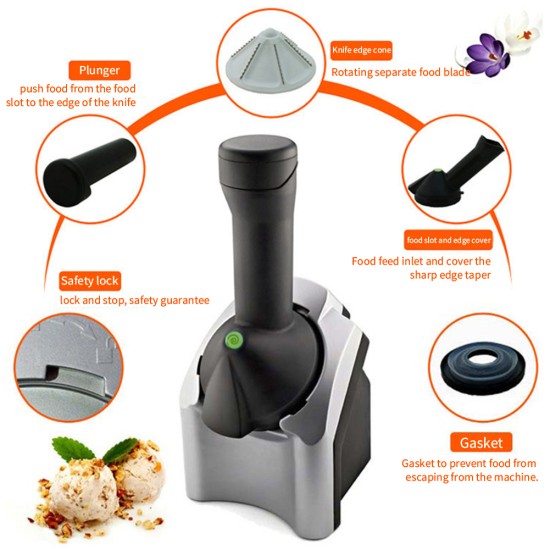 Household Electric Fruit Ice Cream Machine