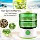 Household Sprouter Machine Large-capacity Double Layer Automatic Bean Sprouts Growing Machine 220V EU plug