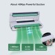 Household Vacuum Sealer With Dry Moist Modes Automatic Food Sealer Machine For Food Storage Preservation black_US plug 110V