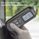 Hw-300s Coating Thickness Gauge 0-2000um Thickness Measuring Tool Digital Lcd Display Resolution 0.01mm Black