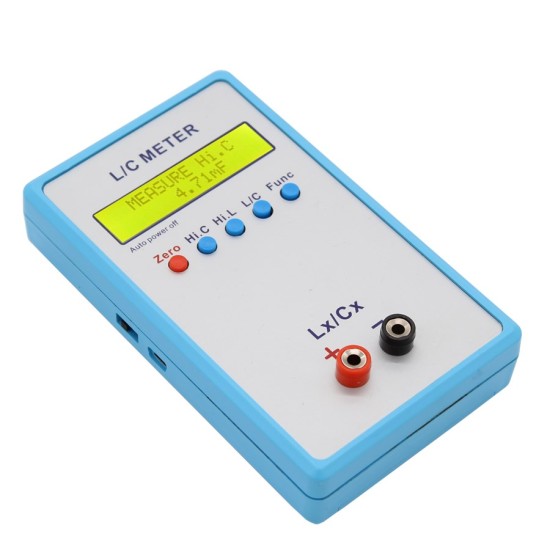 JUNTEK LC-200A Digital LCD Capacitance Inductance Meter LC Meter 1pF-100mF 1uH-100H LC-200A (1)