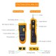 JW-360 Telephone Wire Tracker Tracer Toner Ethernet LAN Network Cable Tester Detector Line Finder As shown