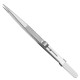 Jewelry Tweezers Professional Slotted Stainless Steel Tweezers Multipurpose Tweezers for Diy Diamond Gem Jewelry Elbow