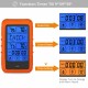 Kitchen Digital Meat Cooking Thermometer Wireless Remote Control with 2 Probes