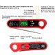 Kitchen Digital Thermometer LCD Large-screen Accurate Instant Read Cooking Thermometer with 2 Probe Red