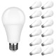 LITAKE 12 Packed E26/27 LED Bulb Light, A19 15W Equivalent to 100W Incandescent Bulb, Non-dimmable Warm White(3000K)