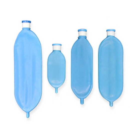 Latex Disposable Breathing Bag Reservoir Bag for Anesthesia Machine Respirator 0.5 liter-newborn