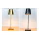 Led Table Lamp Dimming USB Charging Built-in 3600mah Battery Touch Night Light for Bedroom Hotel Restaurant Bar White