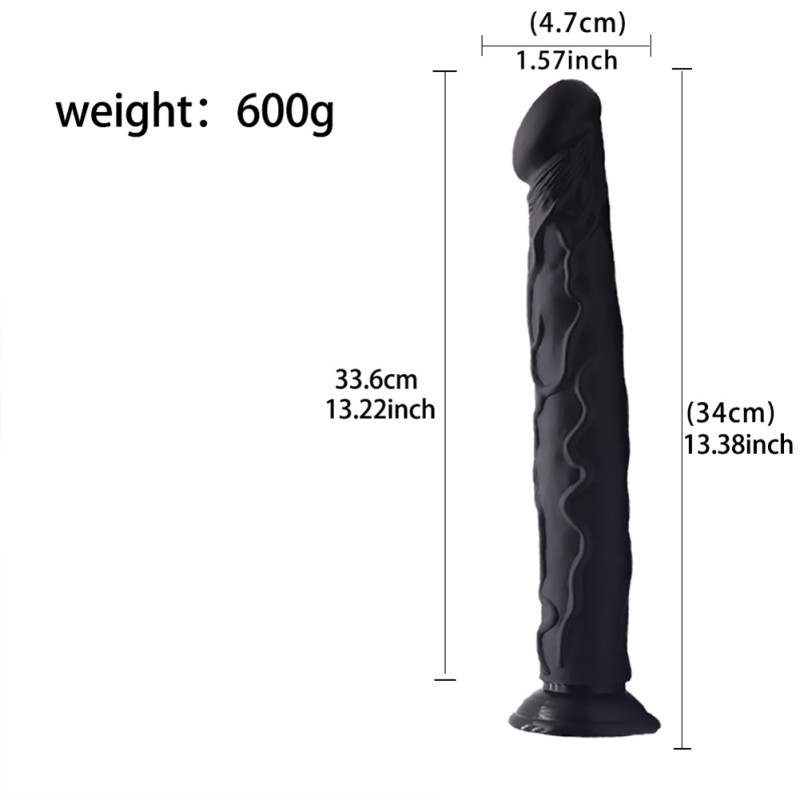 Lifelike Dildos With Suction Cup 13.4 Inch Fake Penis Lifelike Real Skin Like Feel Adult Sex Toys Adult Dildo Sex Toys G-spot Stimulation For Women Pleasure black Lifelike Dildos With Suction Cup 13.4 Inch Fake Penis Lifelike Real Skin Like Feel Adult Sex Toys Adult Dildo Sex Toys G-spot Stimulation For Women Pleasure black