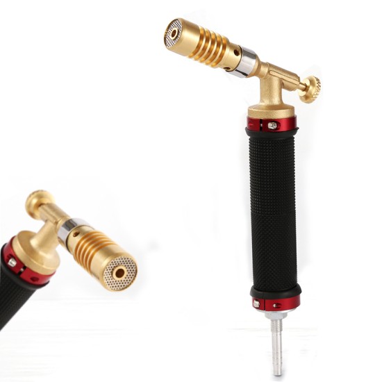 Liquefied Propane Gas Electronic Ignition Welding Torch Machine Equipment with 2.5M Hose for Soldering Weld Cooking Heating All copper welding torch