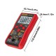 M118A Digital Mini Multimeter Tester Auto Mmultimetro True Rms Tranistor Meter with NCV Data Hold 6000counts Flashlight BGD0070