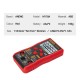 M118A Digital Mini Multimeter Tester Auto Mmultimetro True Rms Tranistor Meter with NCV Data Hold 6000counts Flashlight BGD0070