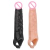 Man Soft Rubber Penis Extender Condom Soft Skin-friendly Penis Enlargement Sleeve Delay Ejaculation Flesh Color Man Soft Rubber Penis Extender Condom Soft Skin-friendly Penis Enlargement Sleeve Delay Ejaculation Flesh Color