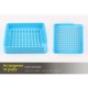 Manual Capsule Filling Machine Reusable100 Cavity Capsule Filler Blue