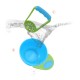 Manual Grinding Bowl Fruit Puree Vegetable Puree Baby Supplementary Food Machine Food Grinder Blue Green