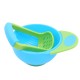 Manual Grinding Bowl Fruit Puree Vegetable Puree Baby Supplementary Food Machine Food Grinder Blue Green