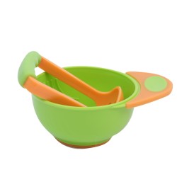 Manual Grinding Bowl Fruit Puree Vegetable Puree Baby Supplementary Food Machine Food Grinder Green