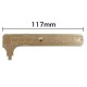 Measure Measurement Tool Pocket 0-100mm Mini Brass Sliding Gauge Vernier Caliper