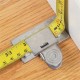 Measuring Tape Clip Tool for Corners Clamp Holder Stainless Iron Precision Measuring Tools Ruler Horizontal Clip