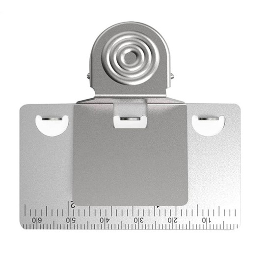 Measuring Tape Clip Tool for Corners Clamp Holder Stainless Iron Precision Measuring Tools Ruler Horizontal Clip