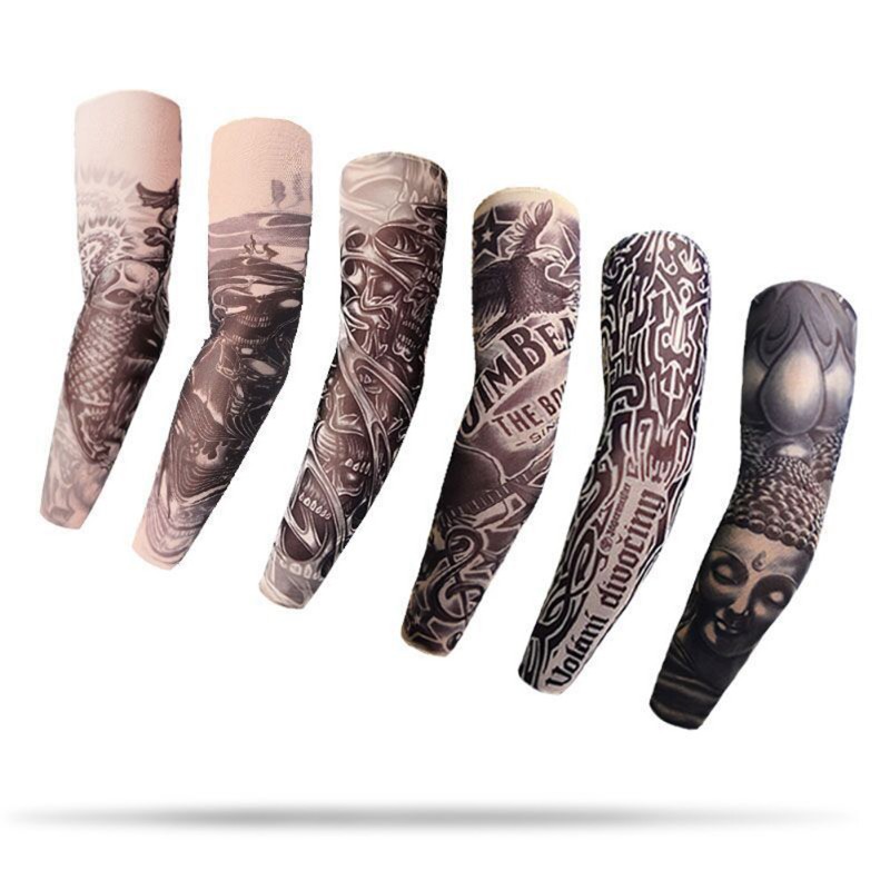 Men Women Tattoo Sleeves Outdoor Sunproof Cool Temporary Sunscreen Arm Sleeves For Outsoor Cycling Running Driving Sports TS-77 One size fits all (L) Men Women Tattoo Sleeves Outdoor Sunproof Cool Temporary Sunscreen Arm Sleeves For Outsoor Cycling Running Driving Sports TS-77 One size fits all (L)