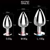 Metal Butt Plug Conventional Silver Butt Plug Large Medium Small Anal Plug Massage Tool small Metal Butt Plug Conventional Silver Butt Plug Large Medium Small Anal Plug Massage Tool small