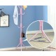 Metal Coat Rack Assembled Living Room Hat Clothing Display Stand Home Furniture 43*43*172cm White_HBY906S