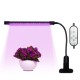 Metal Led Grow Light Usb Phyto Full Spectrum Lamp For Indoor Plants Seedlings Flower 27W--Three-heads