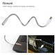 Metal Usb Led  Night  Light Convenient 360 Degree Rotation Lightweight Portable High-brightness Desk Lamp For Laptop Desktop Silver