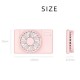 Mini Fan USB Charging Travel Hanging Neck Mini Summer Handheld Portable Desktop Fan Pink_.120X75X22.5mm