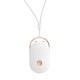 Mini Hanging Neck Negative  Ion Air Purifier Portable Pm2.5  Formaldehyde Removal  Necklace white