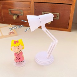 Mini Led Desk Lamp Adjustable Height Bedroom Bedside Reading Lights Table Lamp Birthday Christmas Gifts White