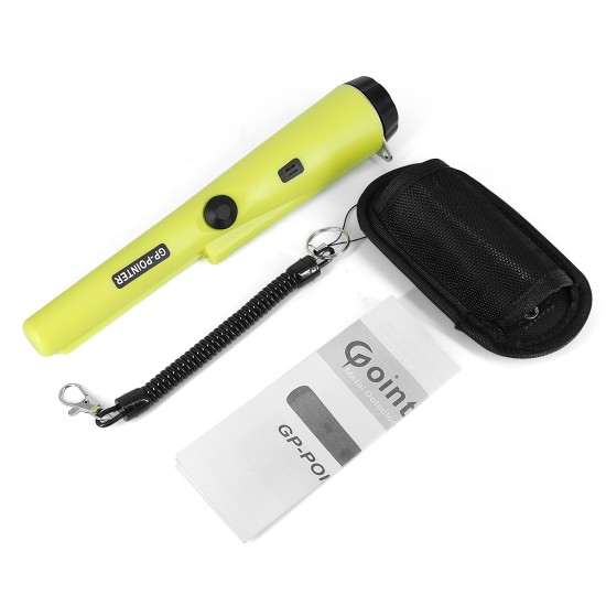 Mini Metal Detector Handheld Metal Detector with Audible Vibrating Alarms for Metal Coins Gold Detecting