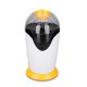 Mini Popcorn Machine With Transparent Cover Household Automatic Electric Popcorn Maker For Parties Families Ktv yellow EU plug