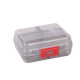 Mini Portable Pill Box Organizer Small Week First Aid Kit for Travel gray